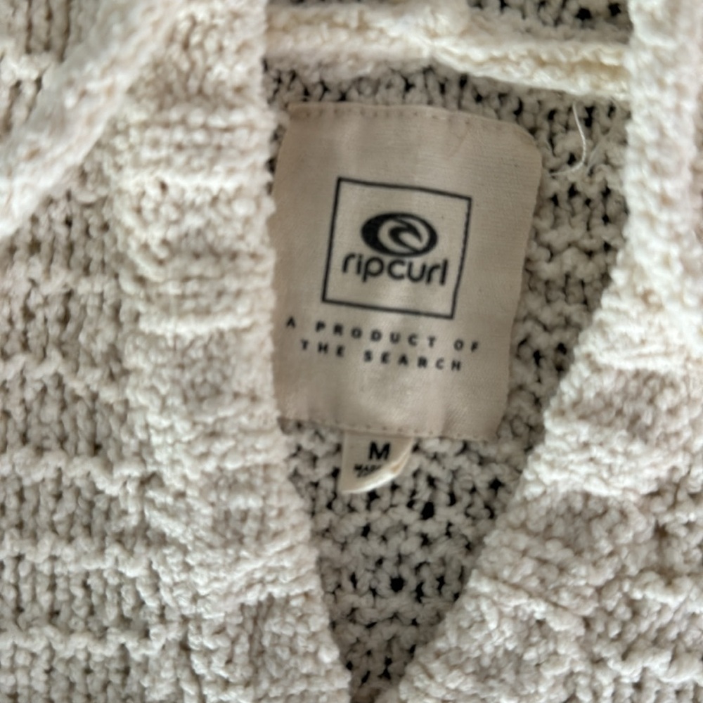 Rip Curl loose knit beach sweater - Picture 2 of 2